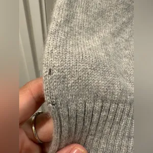 Gray Knit Sweater Dress with Pocket 100%Cashmere Size‎ M thumbnail 12