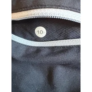 Lululemon Lined Running Shorts Womens 10 Black Print thumbnail 5
