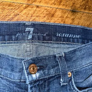 7 for All Mankind 26 Roxanne slim leg ankle designer jeans thumbnail 2