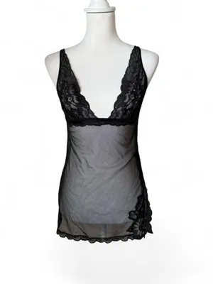 Victoria’s Secret Black Slip small Y2K thumbnail 4