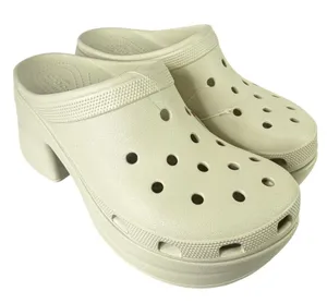 Crocs Siren Platform Clogs Unisex Chunky Heel Comfort‎ Slip On Shoes W12 M10 thumbnail 1