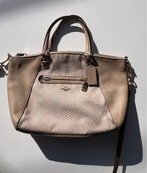 Coach Legacy Jacquard Canvas Edie 31 Medium Shoulder Bag 29848 Beechwood Gold thumbnail 1