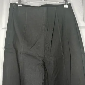 Dress Pants High Waisted Work Pants Women Black Side Zipper thumbnail 4