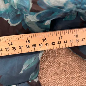 Milkmaid‎ Mini Dress Blue Brown Large thumbnail 9