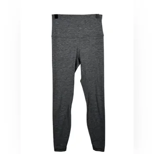 Lululemon Align Pant 28” Heathered Black Size 4 High‎ Rise Yoga Leggings thumbnail 3