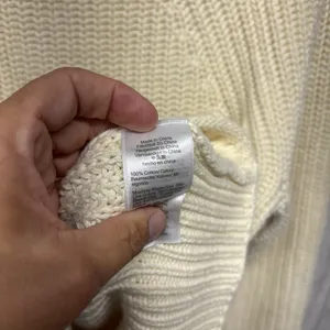 Womens Size XS J Crew Cream Rolled Neck Sweater EUC thumbnail 3