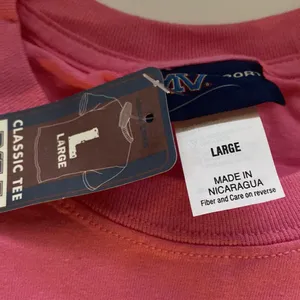 MV Sport NWT Fort Worth Texas collegiate pink t-shirt, size large thumbnail 3