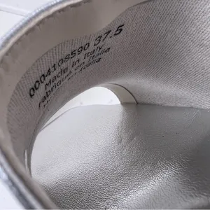 Jeffrey Campbell Silver Platform Heels thumbnail 5