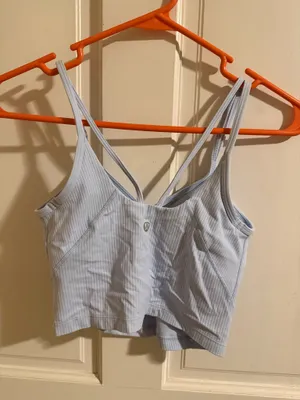 lululemon align strappy ribbed tank windchill thumbnail 4