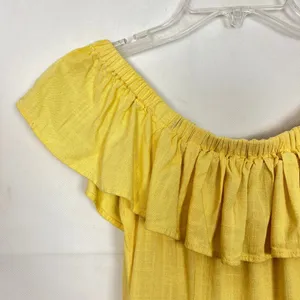 Forever 21 Linen Blend Off-Shoulder Button Down Dress thumbnail 10