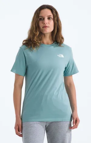 The North Face Women's Short Sleeve Box NSE T-Shirt Blue Size XL NWT thumbnail 1