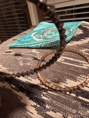 Kendra Scott Metallic Spike Bangle Set - Gold, Silver, Black thumbnail 4