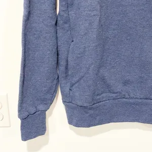 Disney Stitch Sweatshirt Adult Small Disneyland Resort Blue‎ Crewneck Pullover thumbnail 3