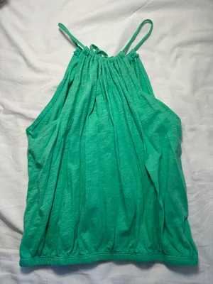 Z Supply Green  Halter Tank thumbnail 1