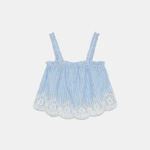 ✨ ZARA STRIPED RUFFLED TOP✨ thumbnail 8