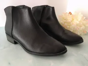 Black Ankle Boots, Size 10 thumbnail 3