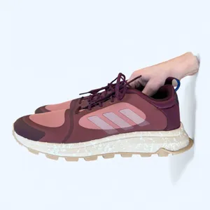 Adidas Response Trail X Running Shoes Sneakers Maroon Raw Pink Linen Women's 9.5 thumbnail 6