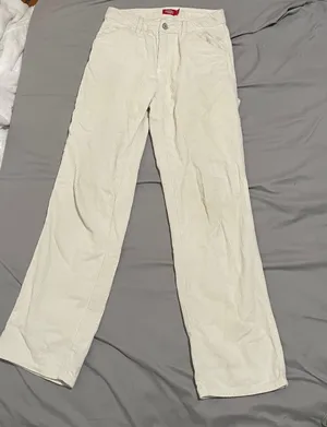 Dickies Cream Corduroy Carpenter Pants thumbnail 10