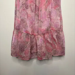 Misa Los Angeles Arianne Chiffon Maxi Cutout Dress in Muted Paisley thumbnail 7