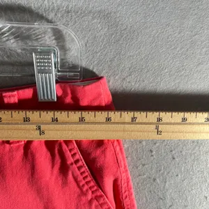 1035 | J.Crew Coral Pink Cotton Chino Summer Casual‎ Shorts Women 6 thumbnail 5