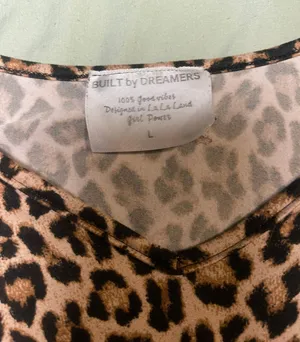 Built By  Cheetah Print Top thumbnail 2