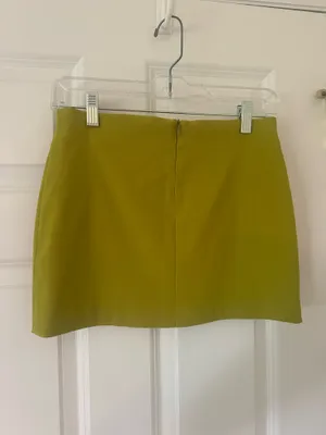 Zara green off the shoulder skirt set  thumbnail 4