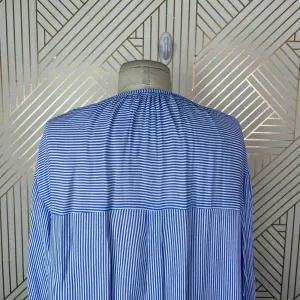 Faithfull the Brand Alice Blue Stripe‎ Tasseled Top Size US 6 thumbnail 11