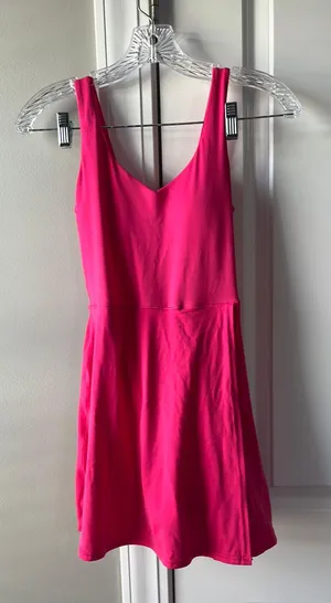 Pink aerie dress thumbnail 1