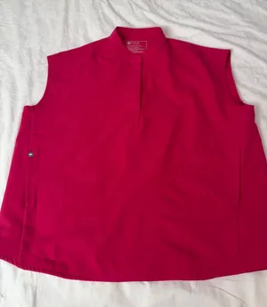 Figs Rafaela Oversized Scrub Top SzL fuchsia thumbnail 1