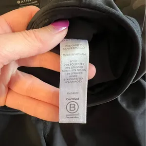 Athleta‎ Match Point Printed Skort Camo Black Gray Large thumbnail 9