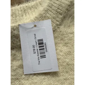 By Together The Mia Sweater Cream Women Size Small Soft Comfort Relaxed Fall NWT thumbnail 6