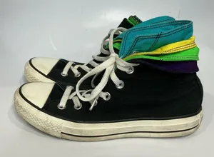 Converse all star 4 layer hightop‎ sneakers women’s size 7 thumbnail 1