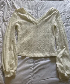 Shein Cream Sweater thumbnail 1