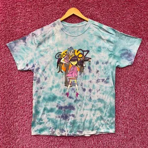 The Gorillaz Phase 1 Celebrity Take Down Rock Tie Dye XL thumbnail 1