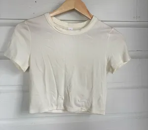 Cropped Tshirt White thumbnail 1
