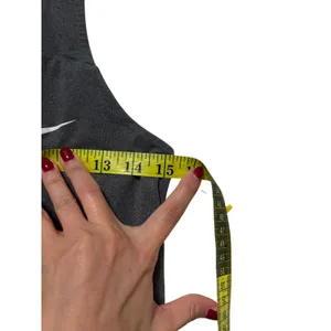Nike Dri-FIT Gray Racerback Tank Top M thumbnail 3