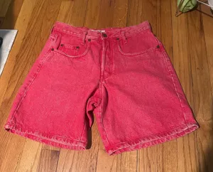 Guess Vintage  Red Shorts thumbnail 1