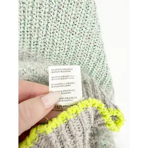 Free People Sunbrite Mock Neck Sweater Women's XL Cozy‎ Knit Pullover thumbnail 7