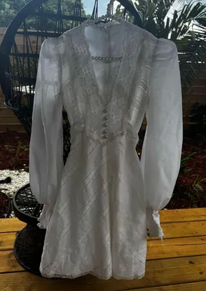 Jody T of California Vintage 70s Prairie Dress thumbnail 1