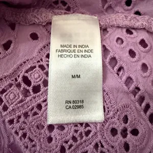 Lucky‎ Brand Maxi Dress Medium 100% Cotton Eyelet Sundress Sleeveless Smocked thumbnail 10