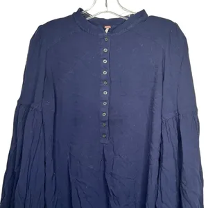 Free People Navy‎ Blouse thumbnail 2