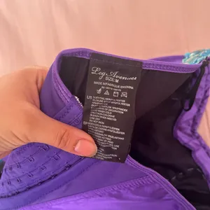 Leg Avenue Purple and Teal Mermaid Corset Top thumbnail 7