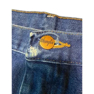 Wrangler Cut Off Denim Jean High Rise Shorts Frayed Hem thumbnail 2