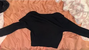 Medium Victoria's Secret corset long sleeve crop thumbnail 2