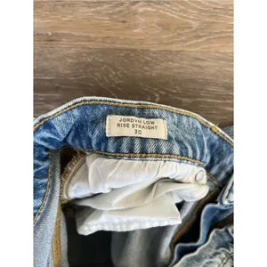 PacSun Jordyn Low Rise Straight Jeans Size 30 Light Wash Y2K Stretch Denim Blue thumbnail 9