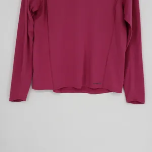 Patagonia Women's Pink Long Sleeve Shirt Size Lage‎ Base Layer Outdoor Hiking thumbnail 3