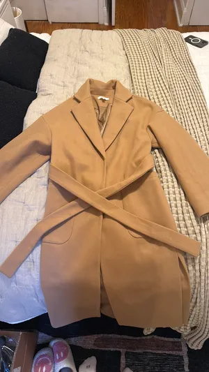 LBLC the Label Revolve Marie Jacket in Camel thumbnail 3