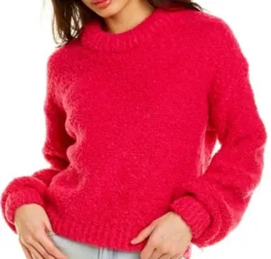 Something Navy Roll Neck Wool Sweater thumbnail 1