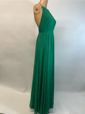 Lulu's Emerald Green Halter Maxi Dress thumbnail 5
