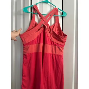 Cabela's Coral Pink Dress XL Sleeveless Athletic‎ Casual Sundress Criss Cross thumbnail 6